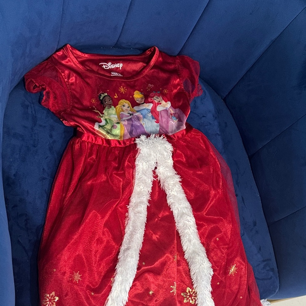 Disney Red Princess Costume Dress for Kids